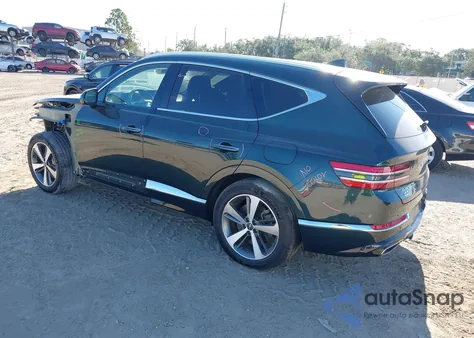 2022 Genesis Gv80 3.5T Awd Advanced из США, поврежденный, VIN KMUHCESC9NU089272